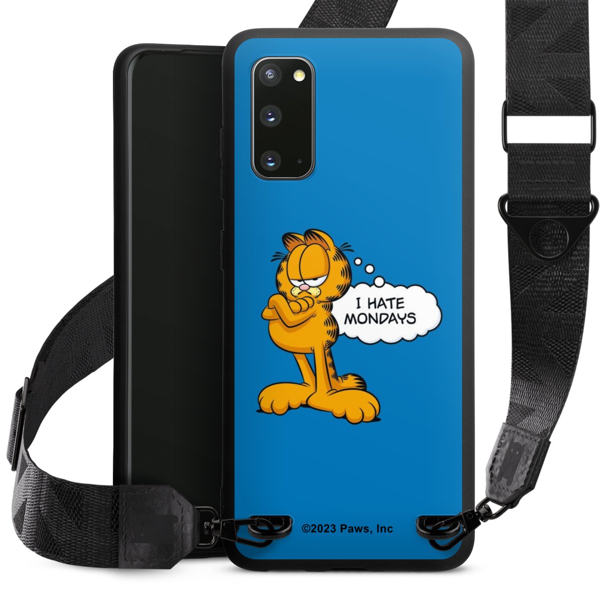 Garfield Ik haat maandagen blauw