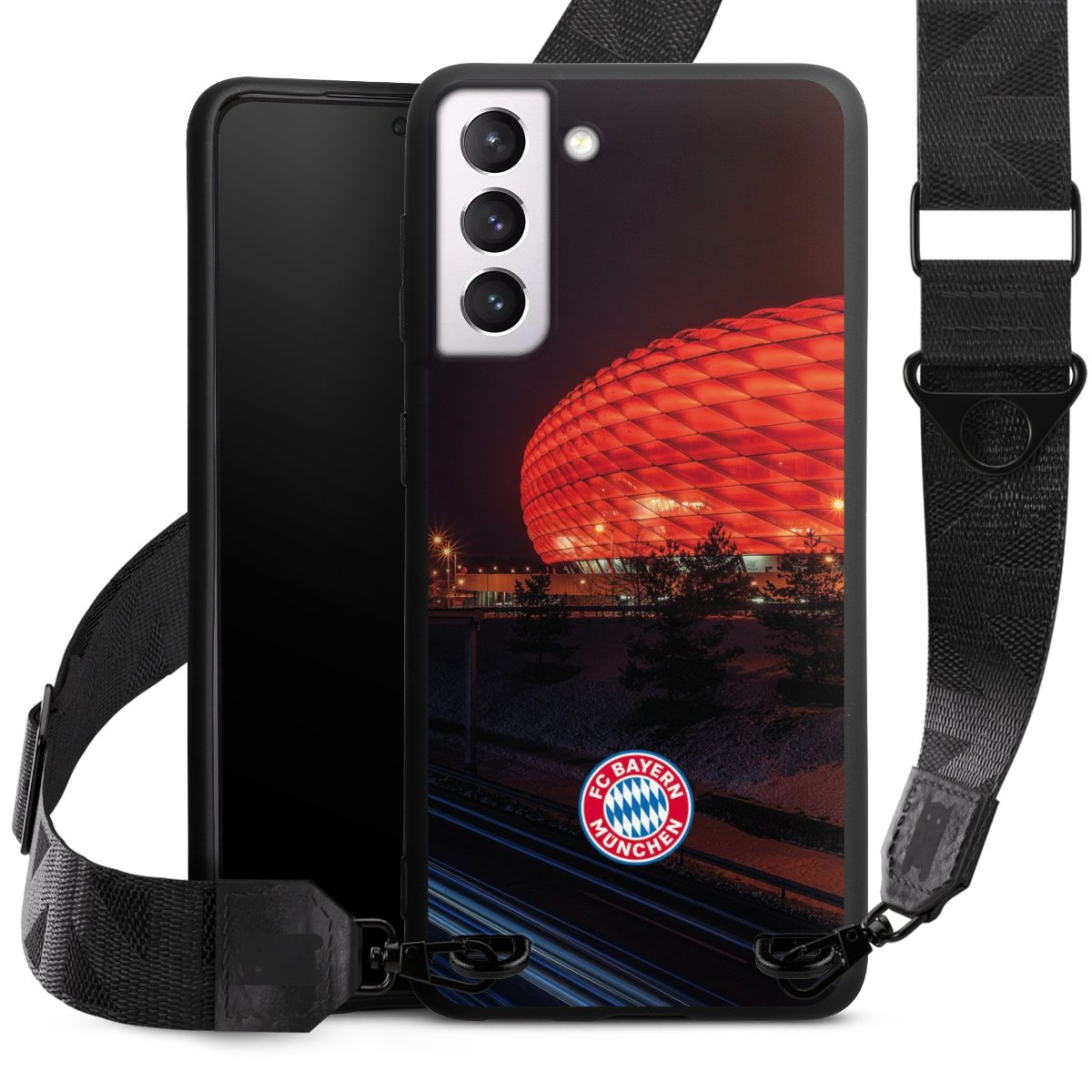 Allianz Arena bei Nacht FCB