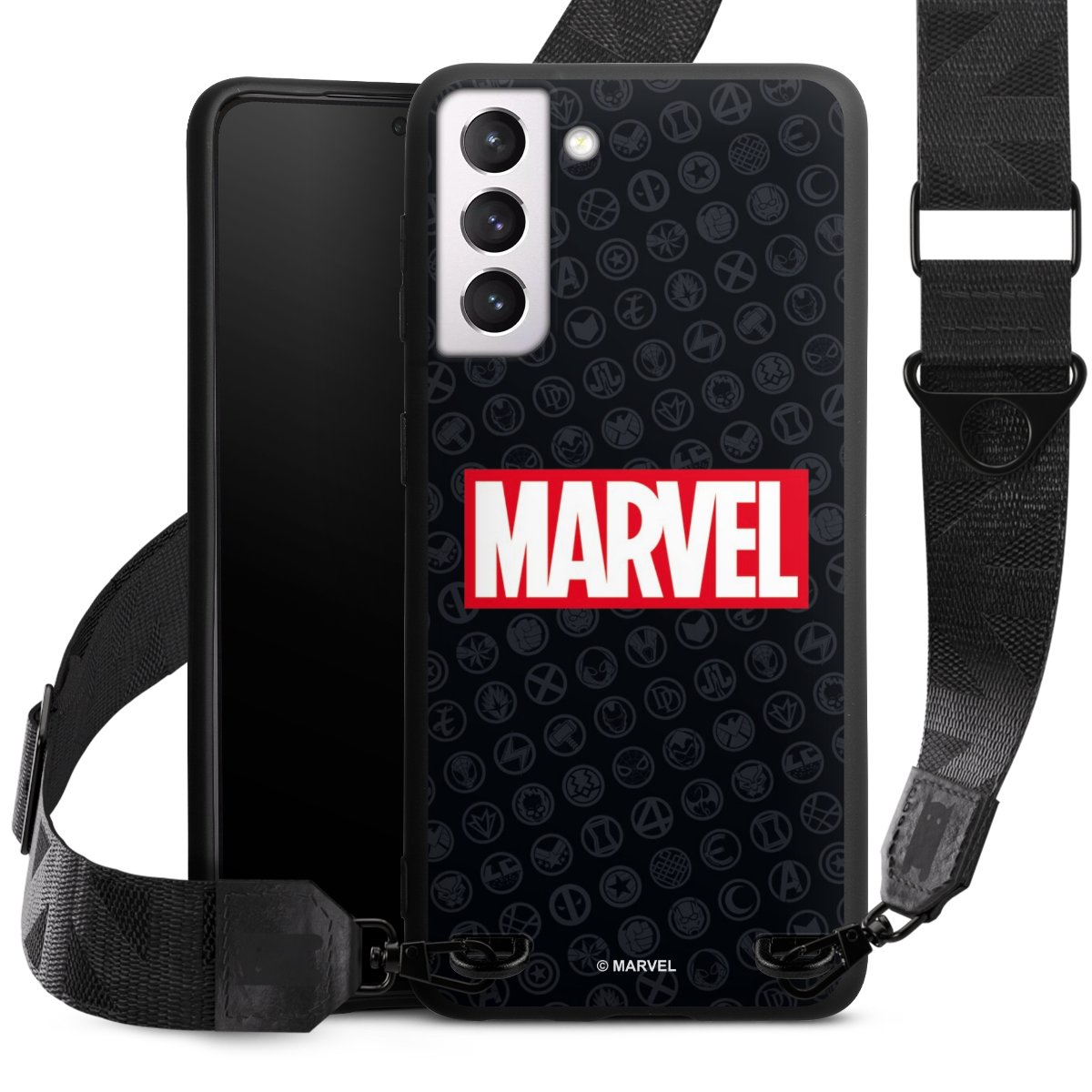 Marvel Logo Black Red 