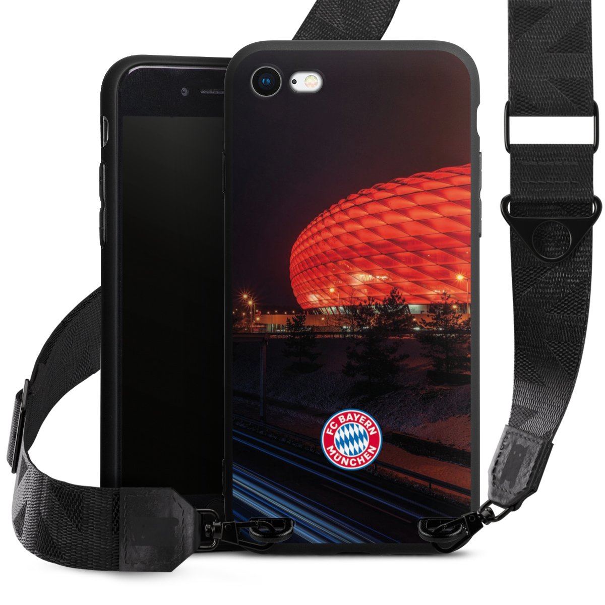 Allianz Arena bei Nacht FCB