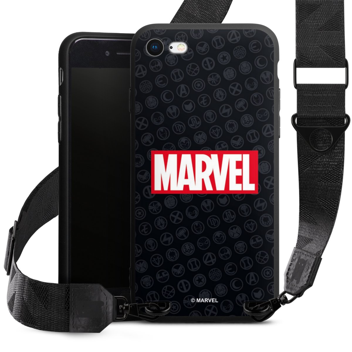 Marvel Logo Zwart Rood