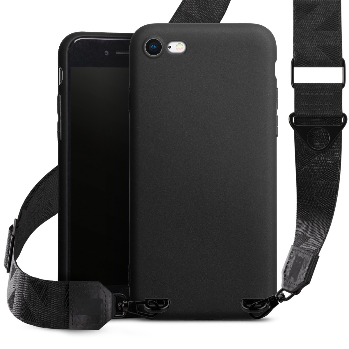 New Carry Case Black Line per Apple iPhone 8