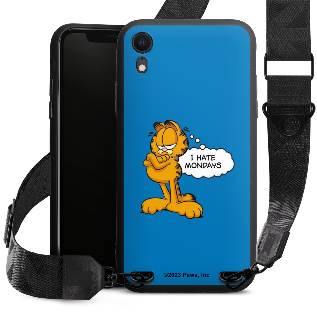 Garfield Ik haat maandagen blauw