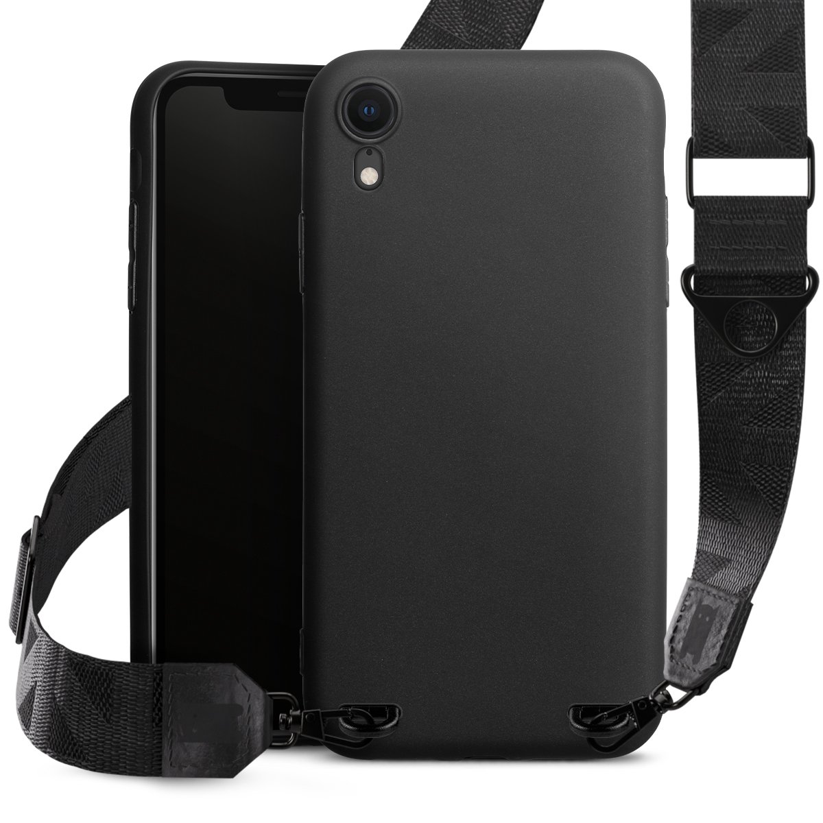 New Carry Case Black Line für Apple iPhone Xr