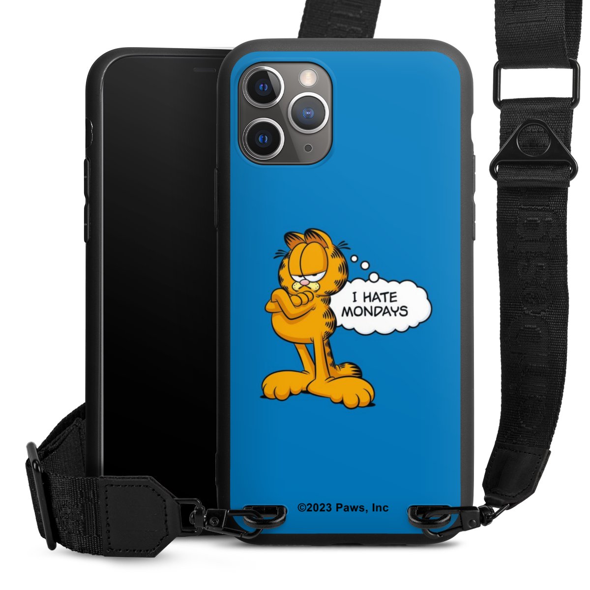Garfield Ik haat maandagen blauw