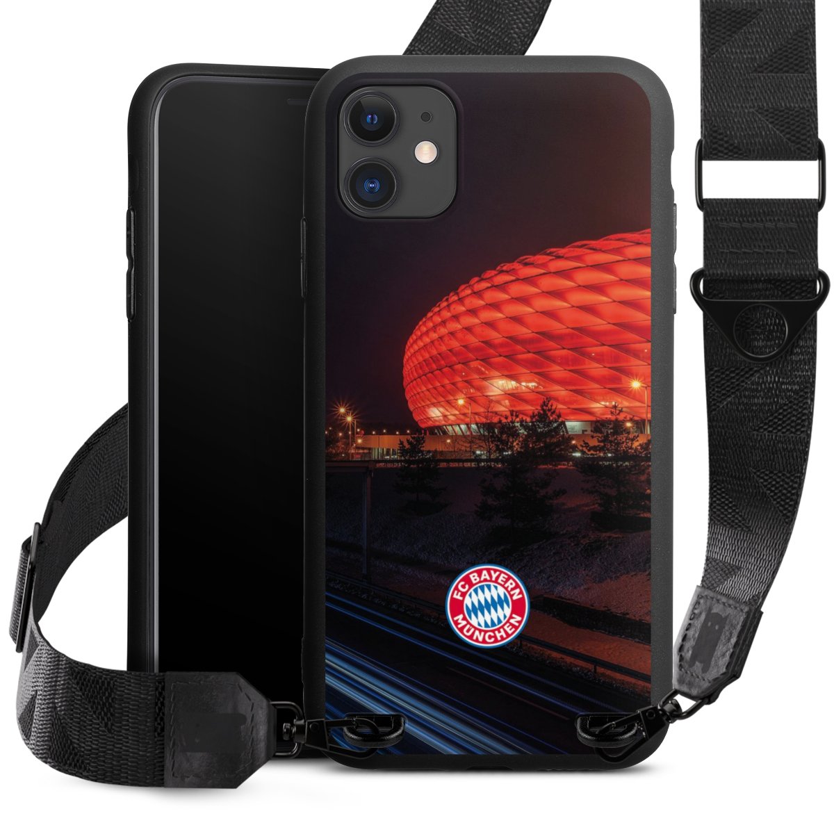 Allianz Arena bei Nacht FCB