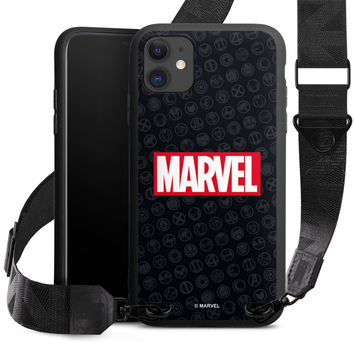 Marvel Logo Zwart Rood