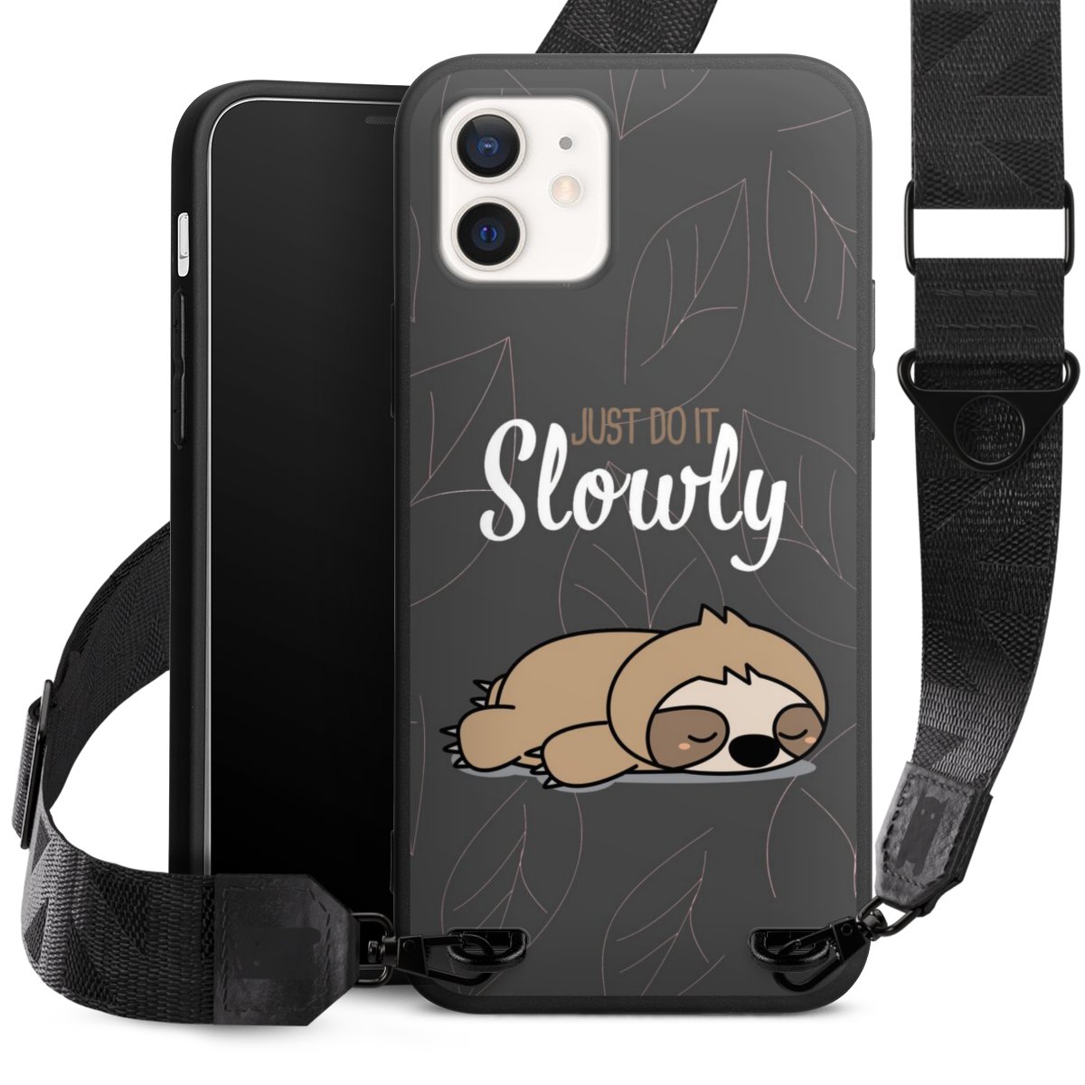Just Do It Slowly Sloth Grey