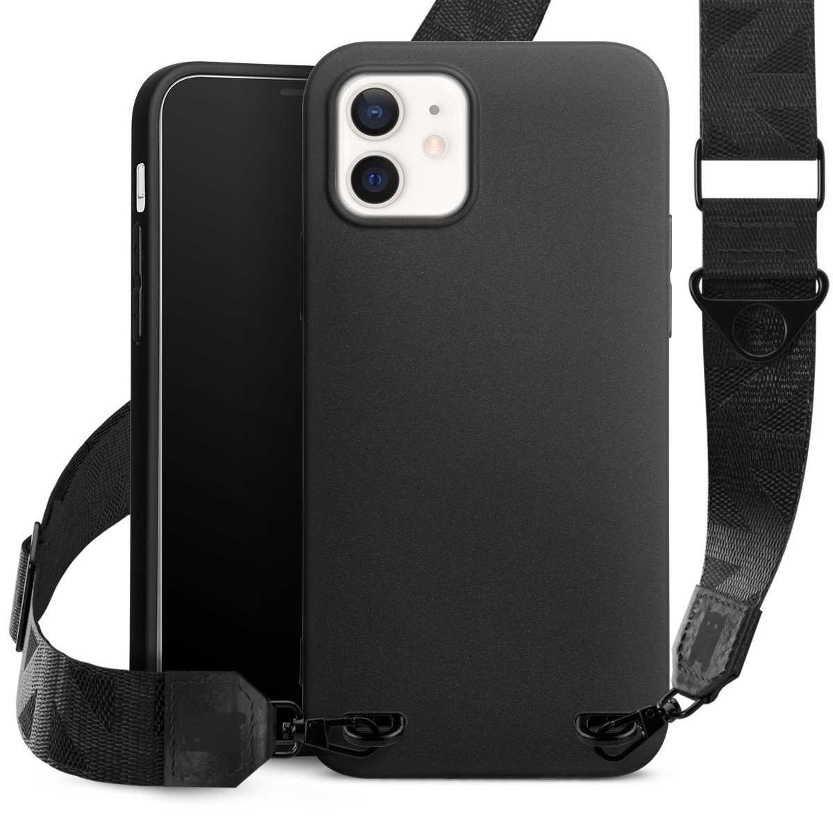 New Carry Case Black Line pour Apple iPhone 12