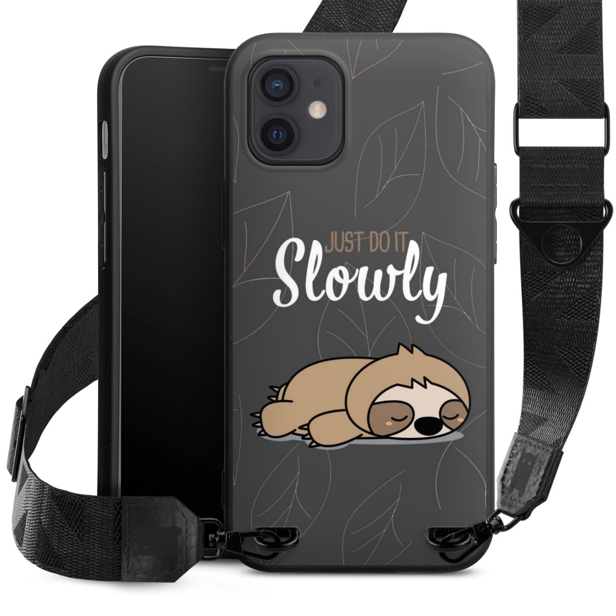 Just Do It Slowly Sloth Grey