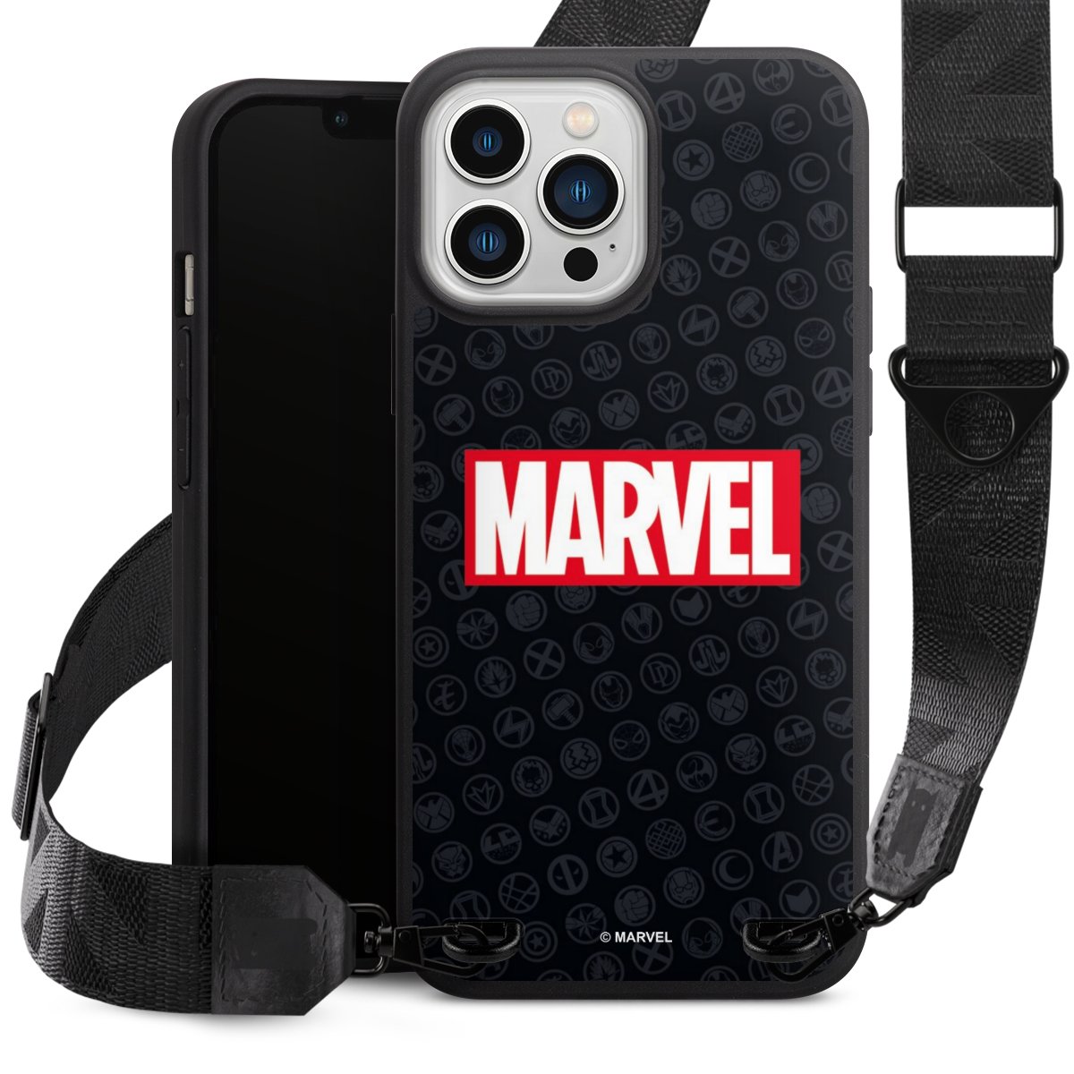 Marvel Logo Zwart Rood