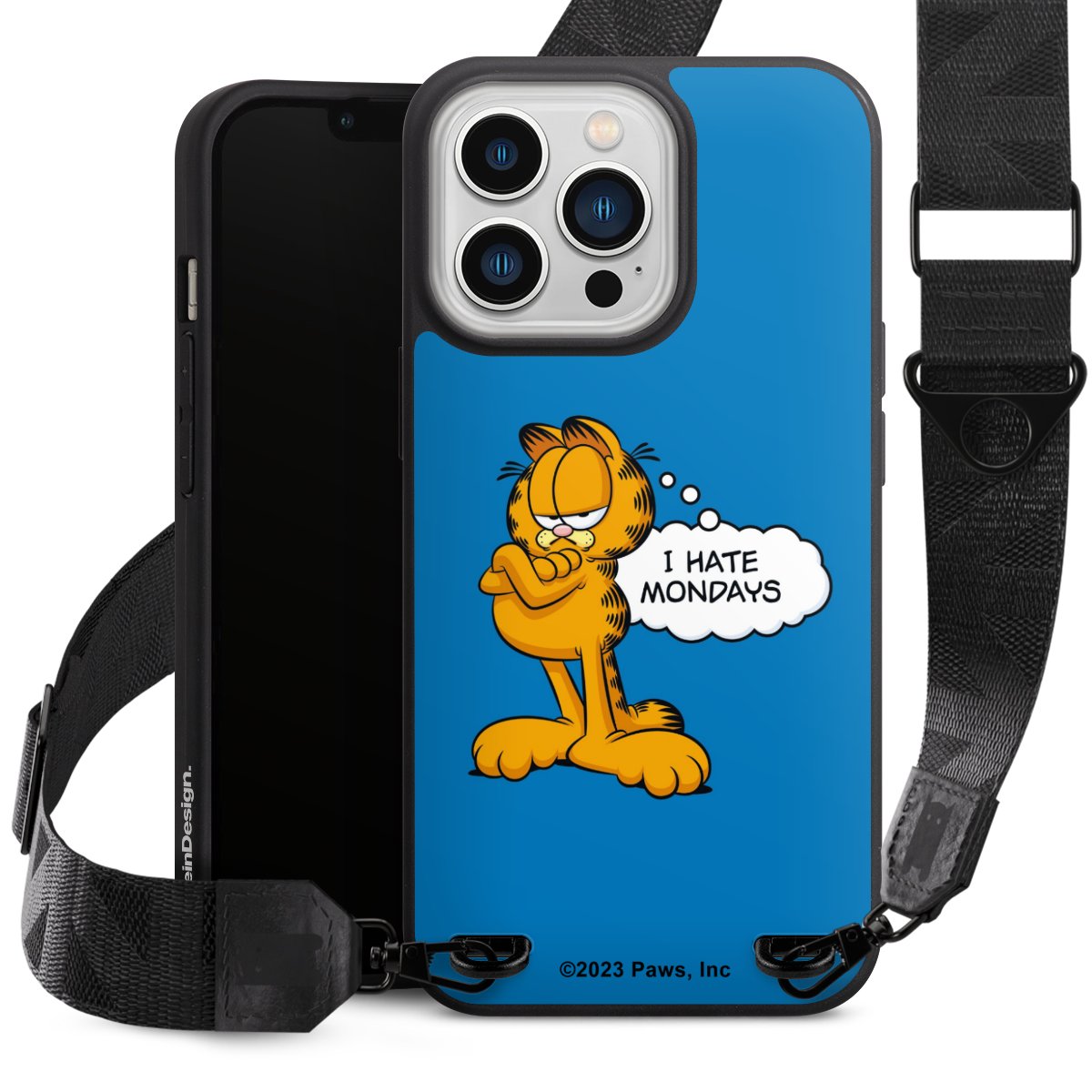 Garfield Je déteste les lundis Bleu