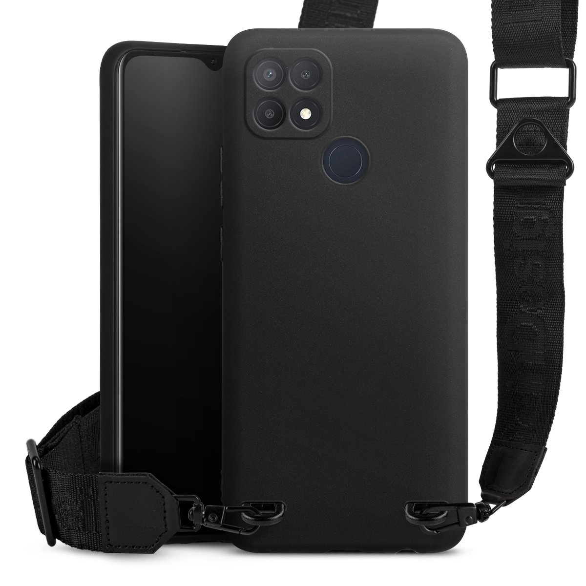 New Carry Case Black Line für Oppo A15