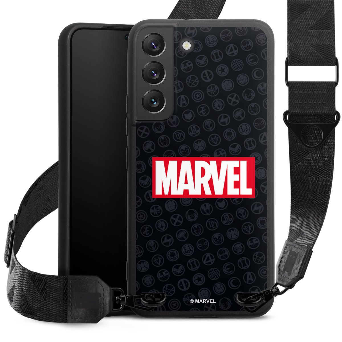 Marvel Logo Black Red 