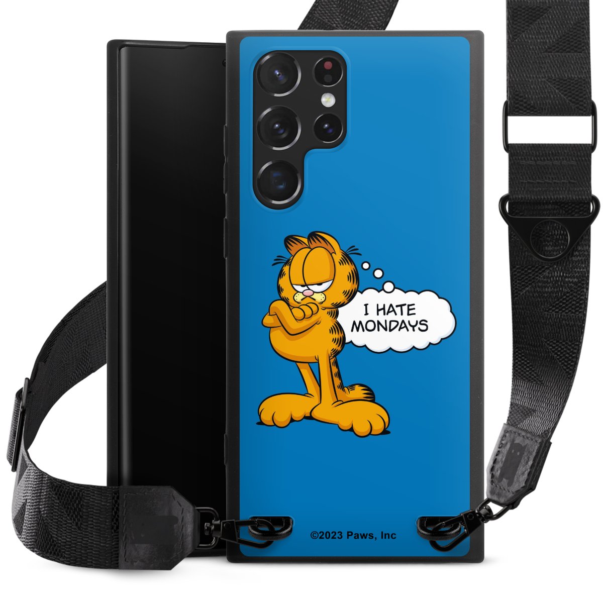 Garfield Ik haat maandagen blauw