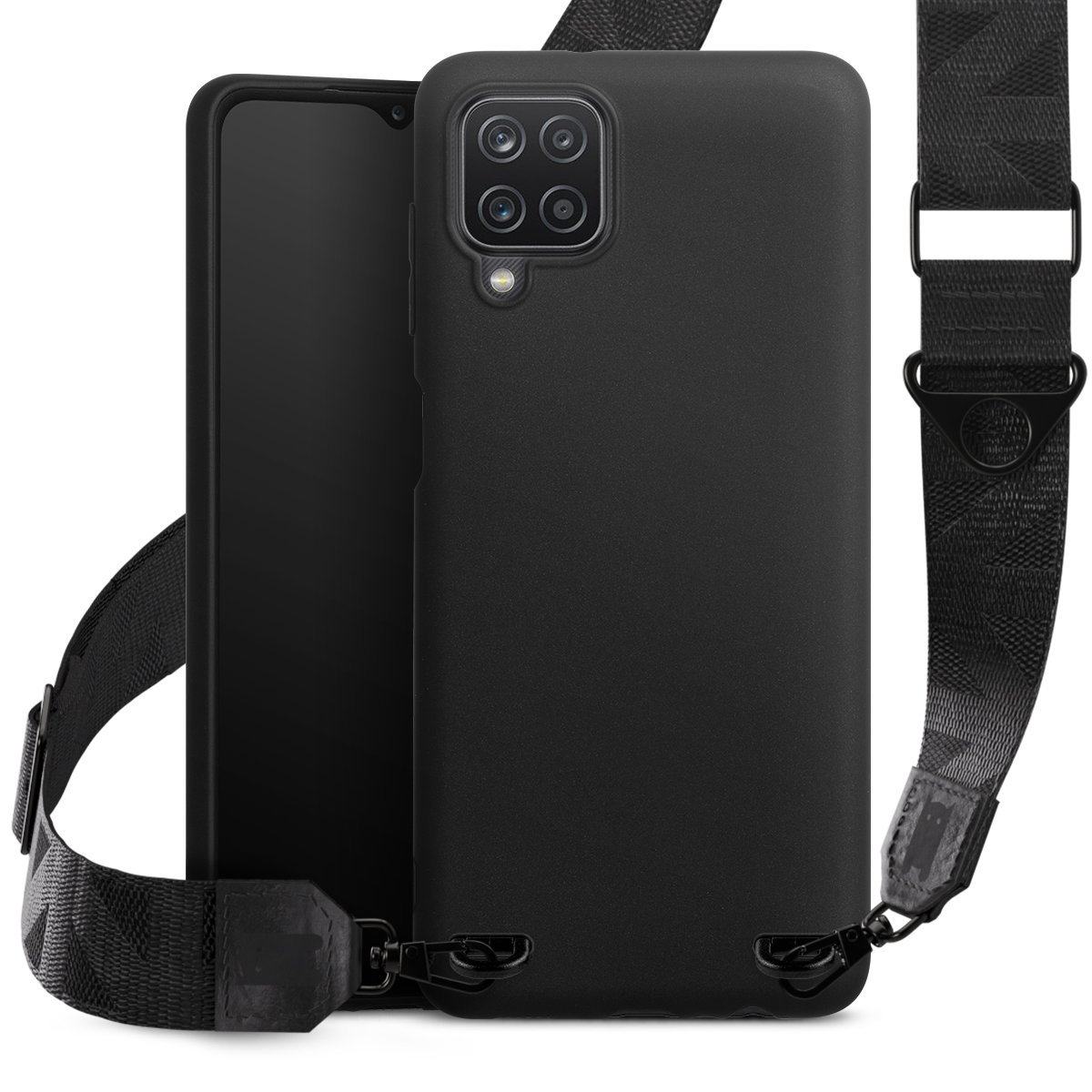 New Carry Case Black Line für Samsung Galaxy A12