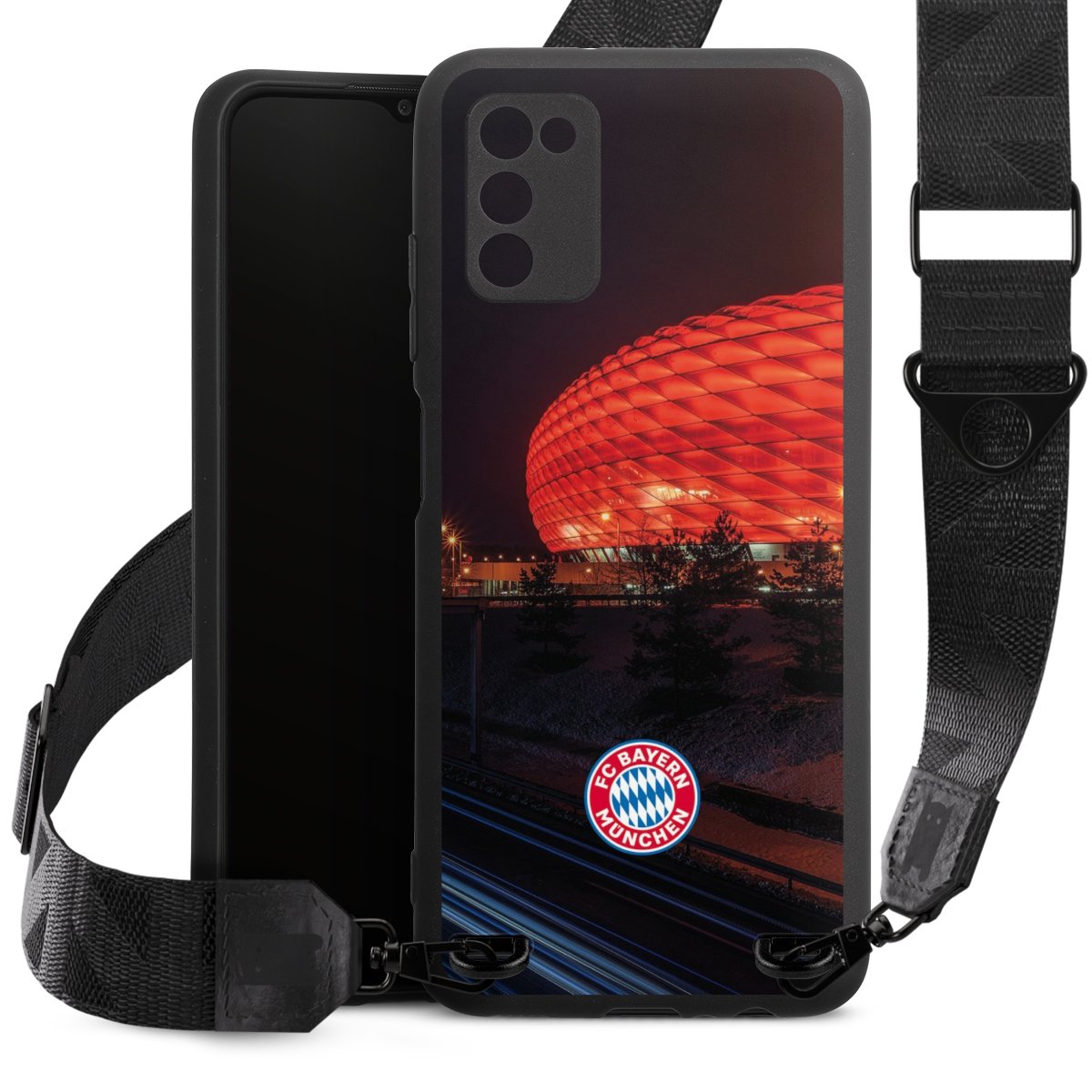 Allianz Arena bei Nacht FCB
