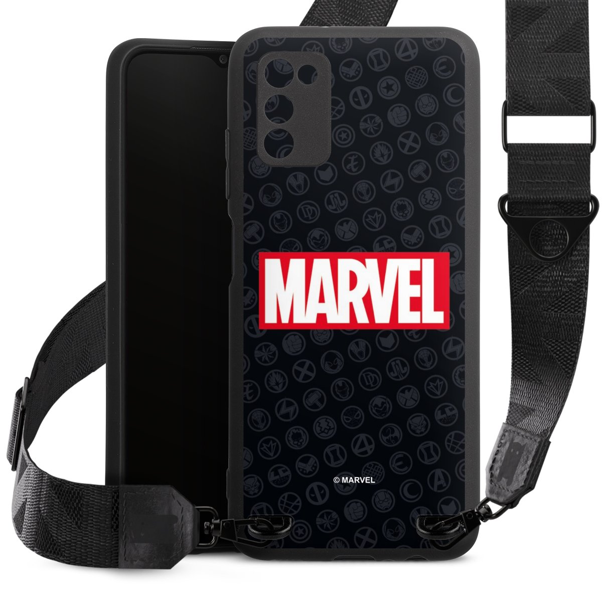 Marvel Logo Zwart Rood