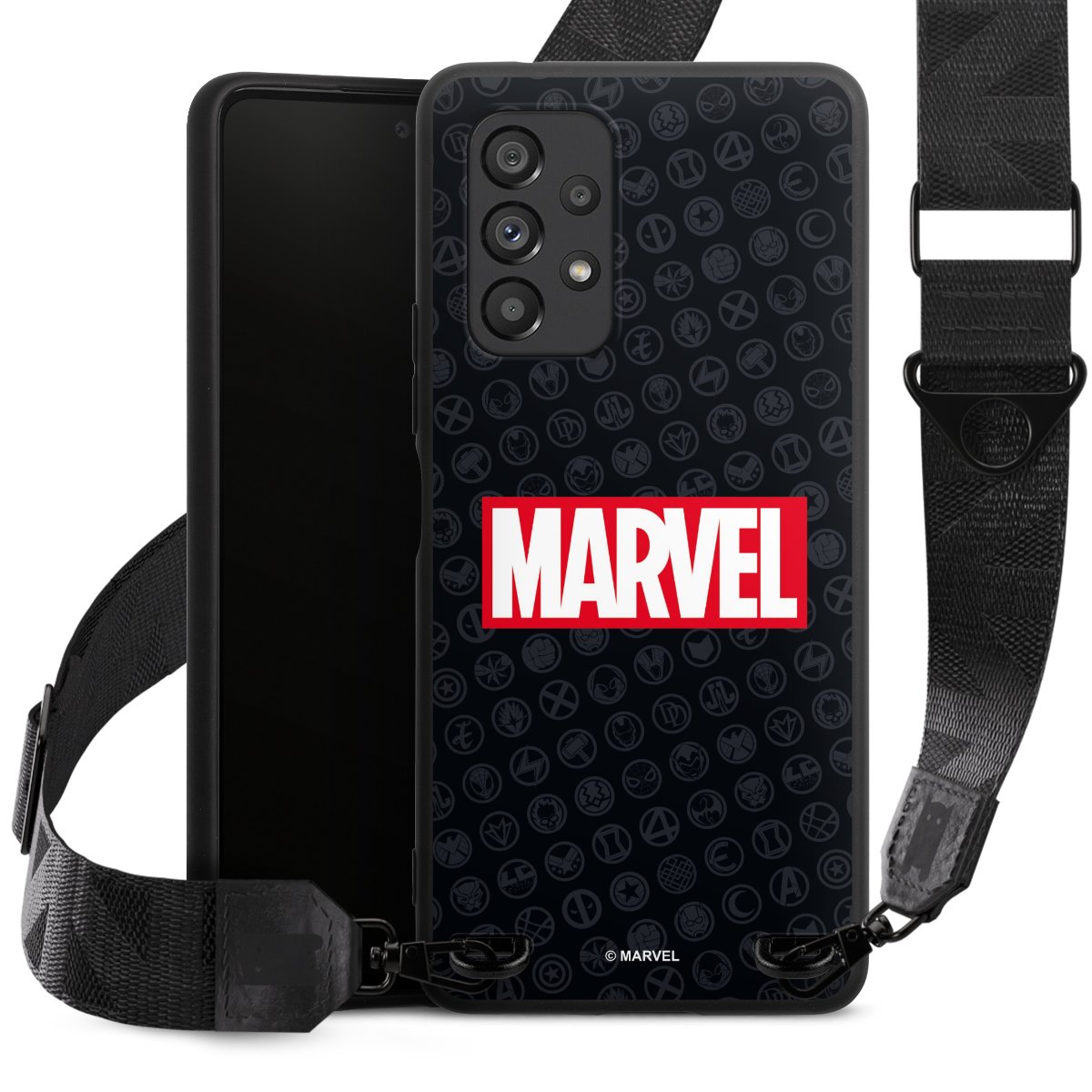 Marvel Logo Zwart Rood