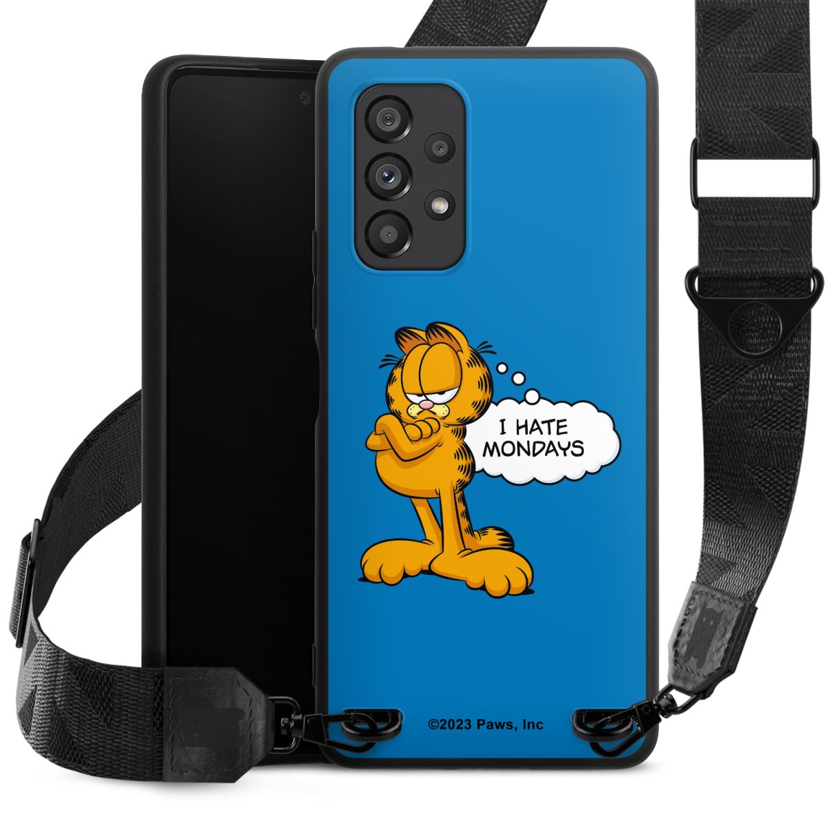 Garfield Ik haat maandagen blauw