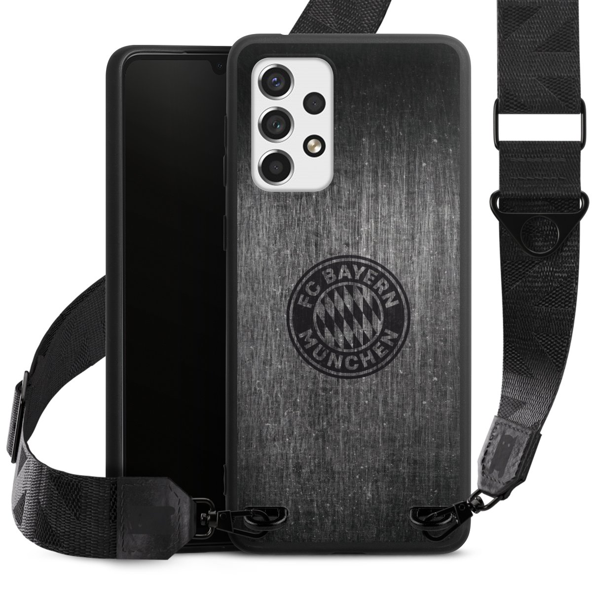 Metalllook FCB Logo einfarbig