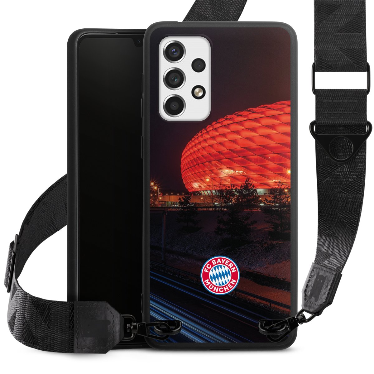 Allianz Arena bei Nacht FCB