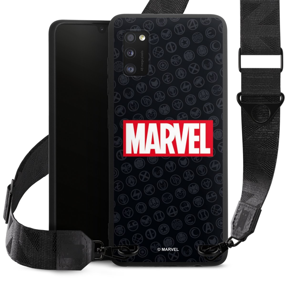 Marvel Logo Black Red 