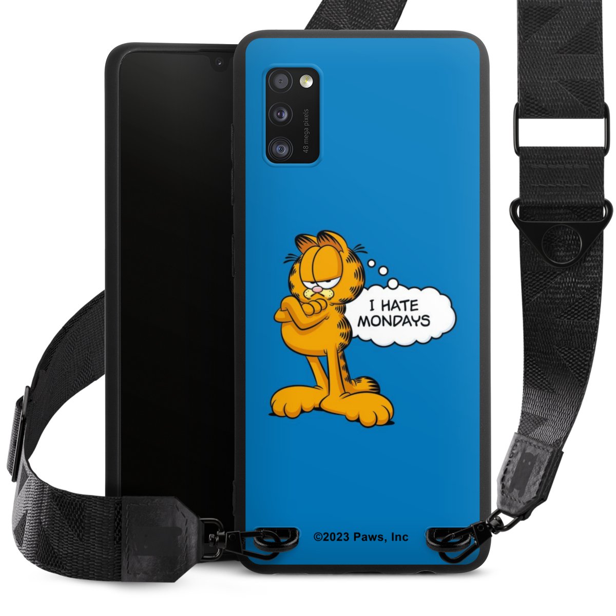 Garfield Ik haat maandagen blauw