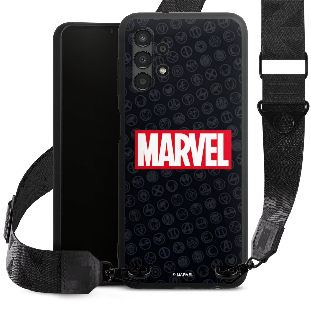Marvel Logo Zwart Rood
