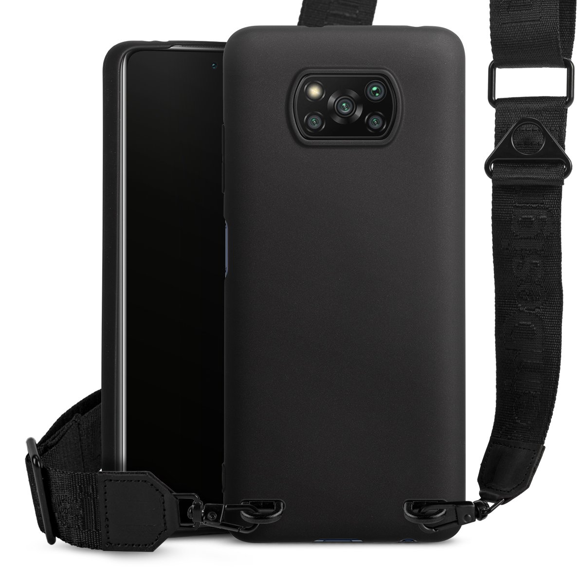 New Carry Case Black Line für Xiaomi Poco X3 nfc