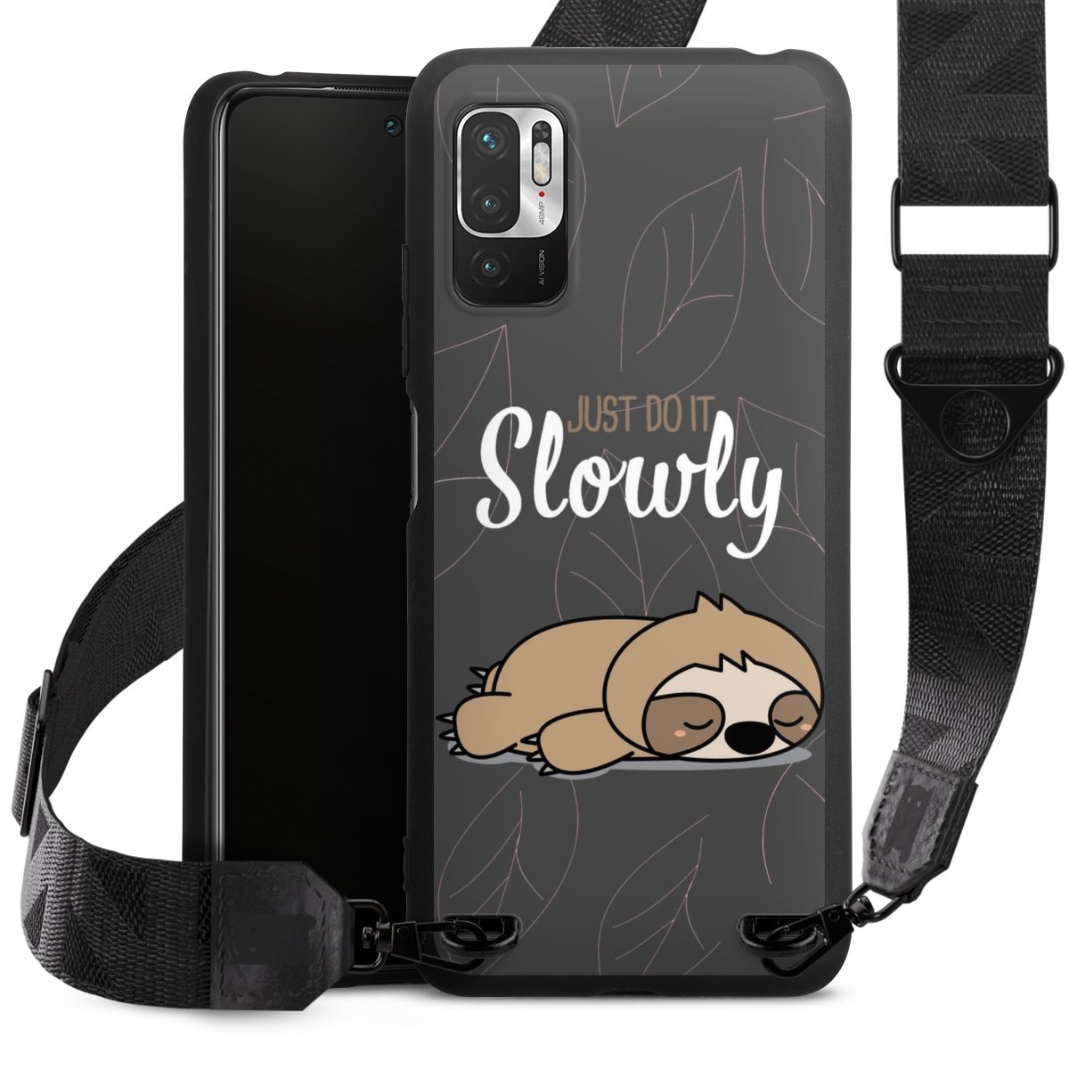 Just Do It Slowly Sloth Grey