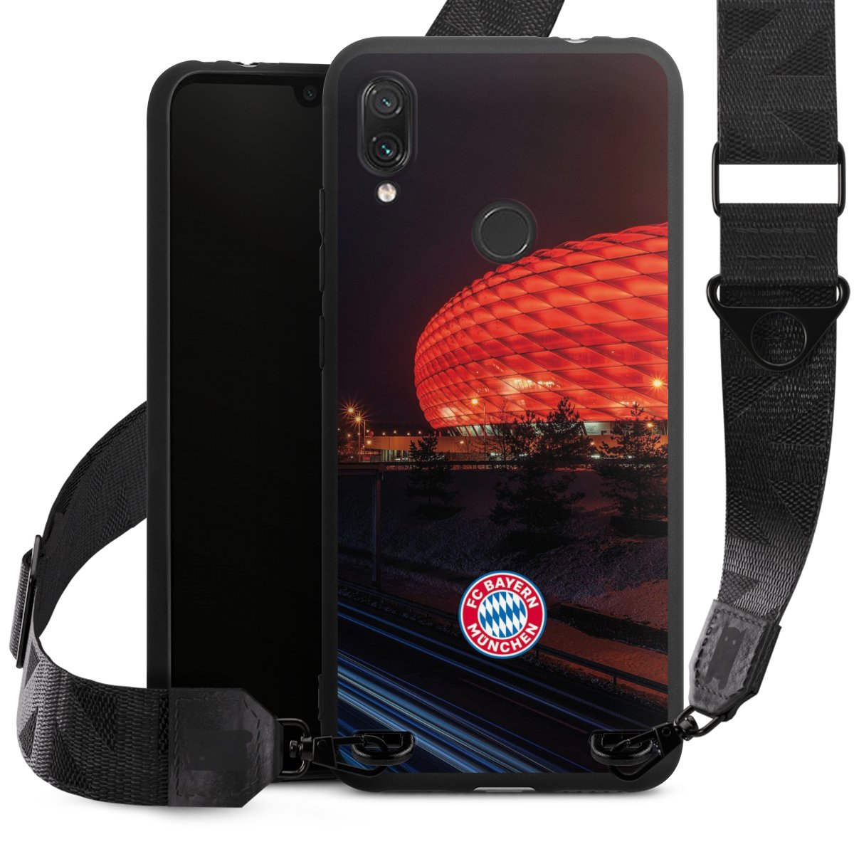 Allianz Arena bei Nacht FCB