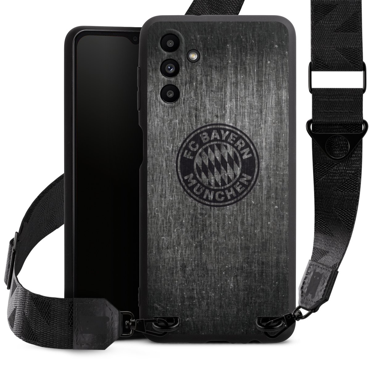 Metalllook FCB Logo einfarbig