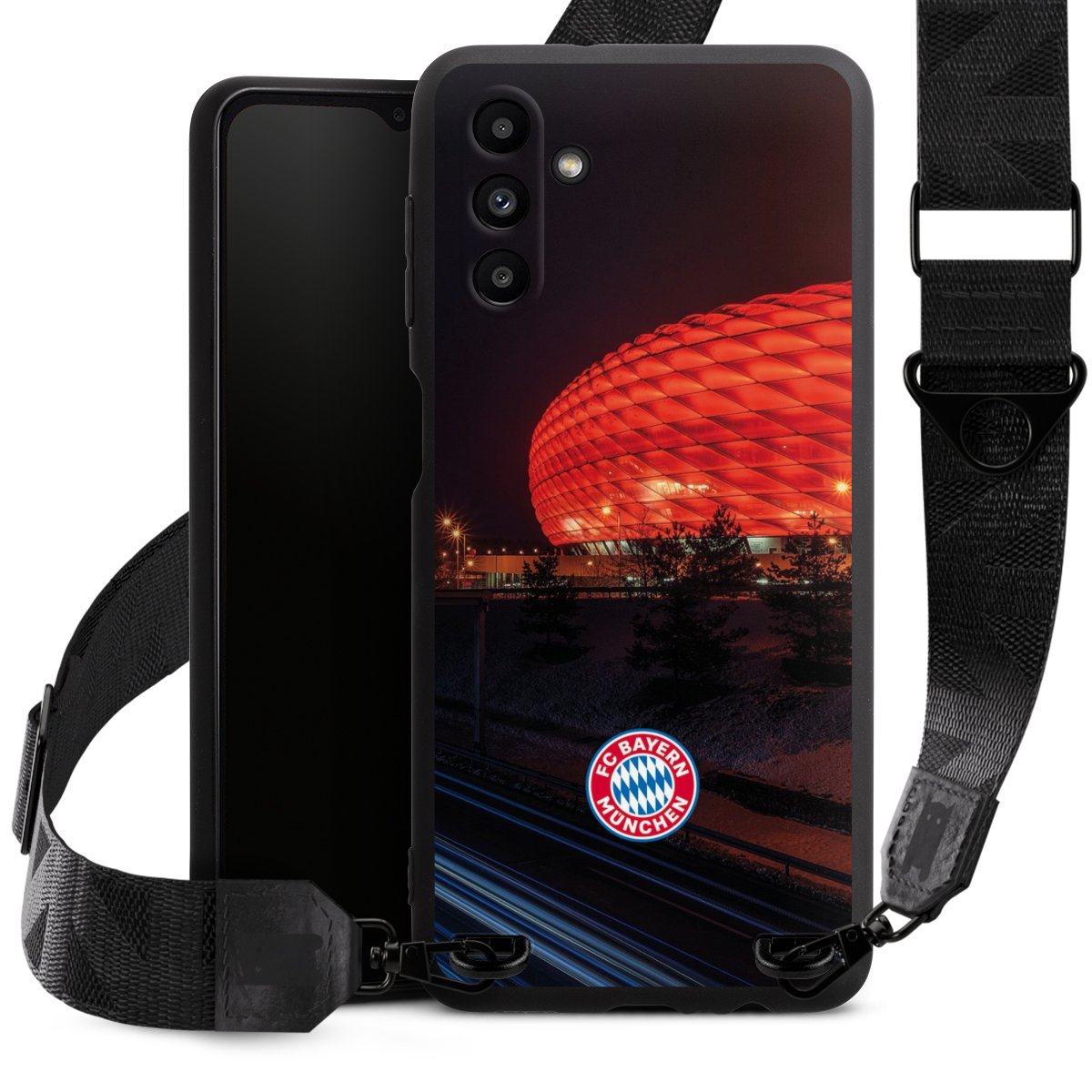 Allianz Arena bei Nacht FCB