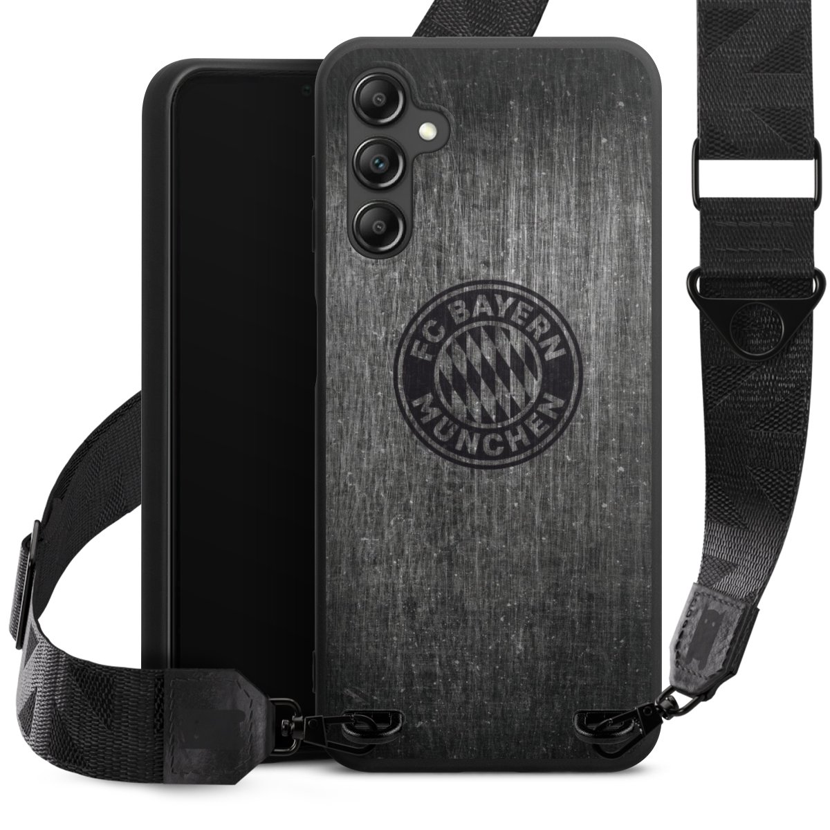 Metalllook FCB Logo einfarbig