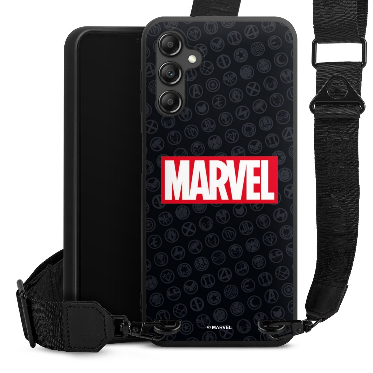 Marvel Logo Zwart Rood