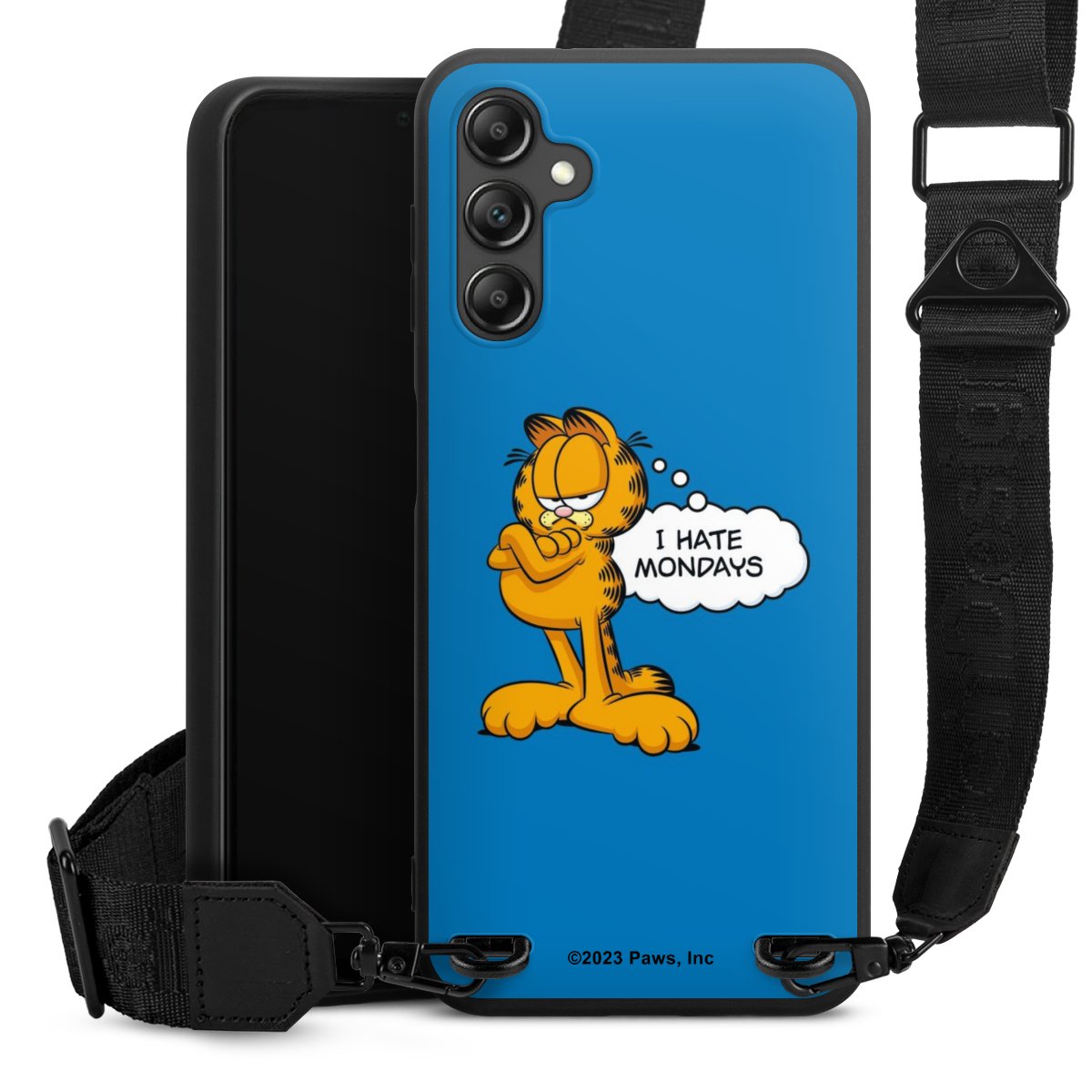 Garfield Ik haat maandagen blauw