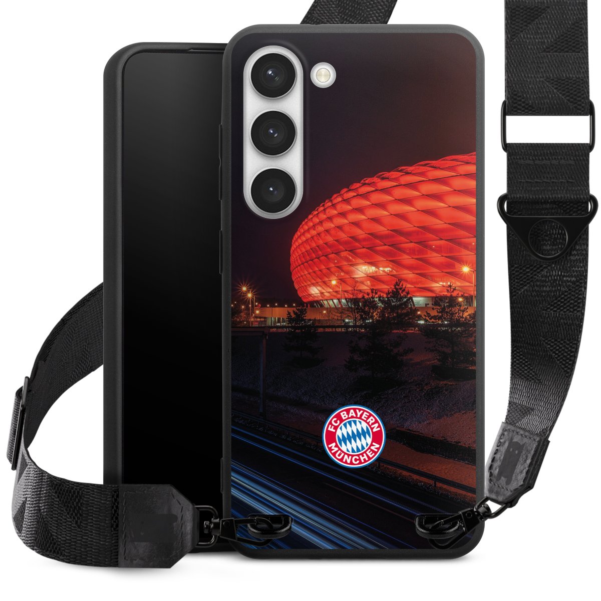 Allianz Arena bei Nacht FCB