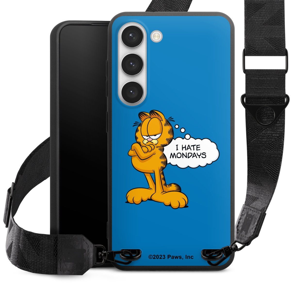 Garfield Ik haat maandagen blauw