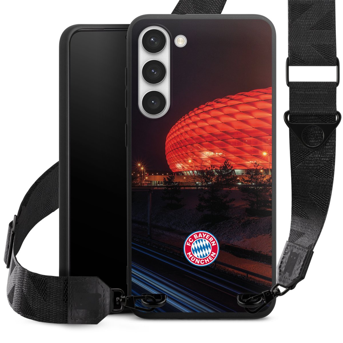 Allianz Arena bei Nacht FCB