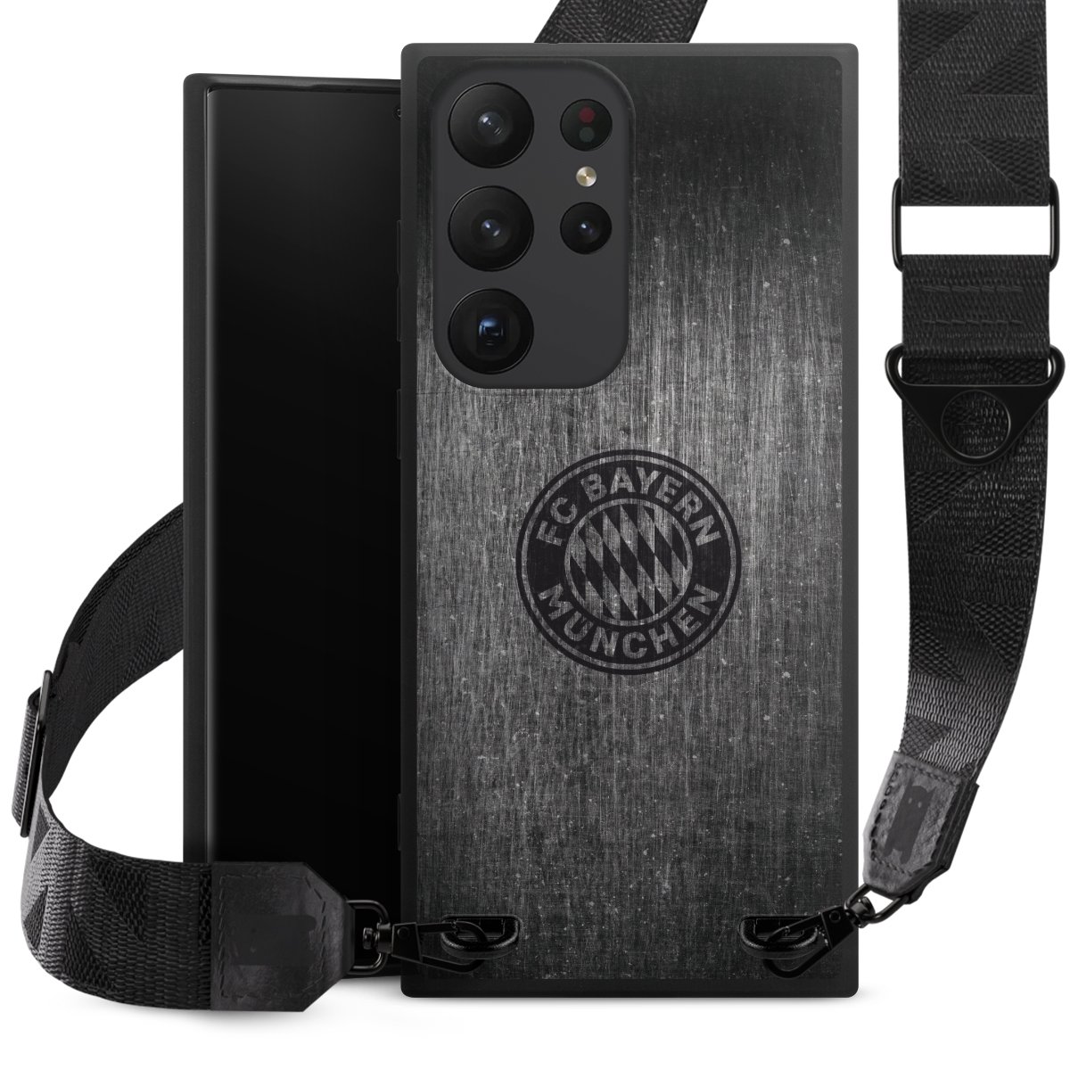 Metalllook FCB Logo einfarbig