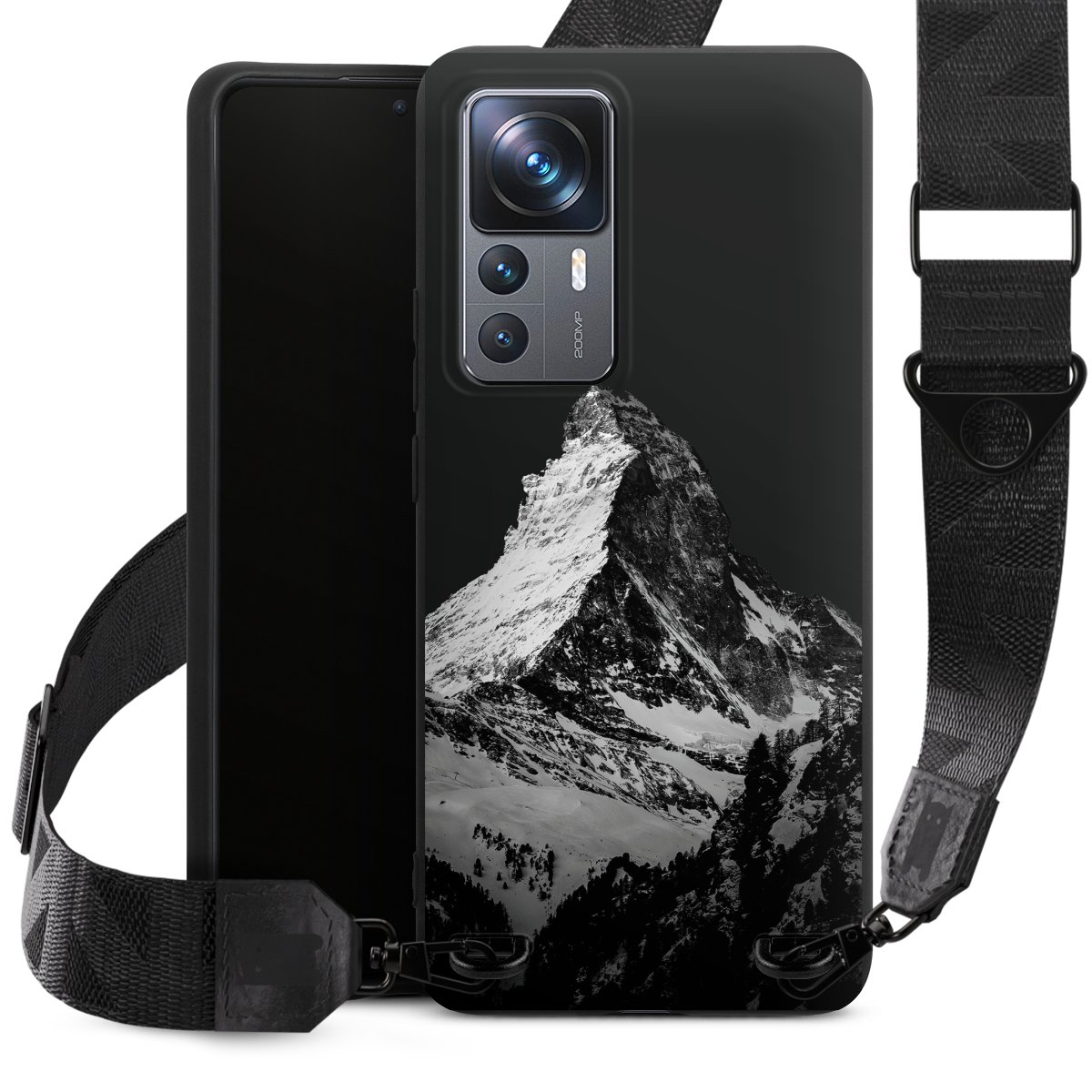 Sneeuw bedekte bergen