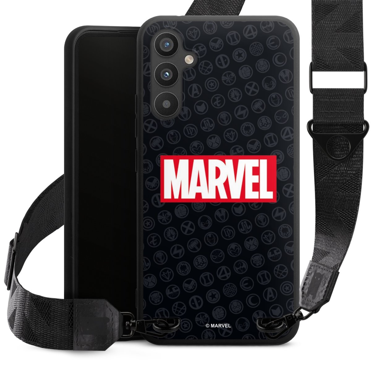 Marvel Logo Zwart Rood