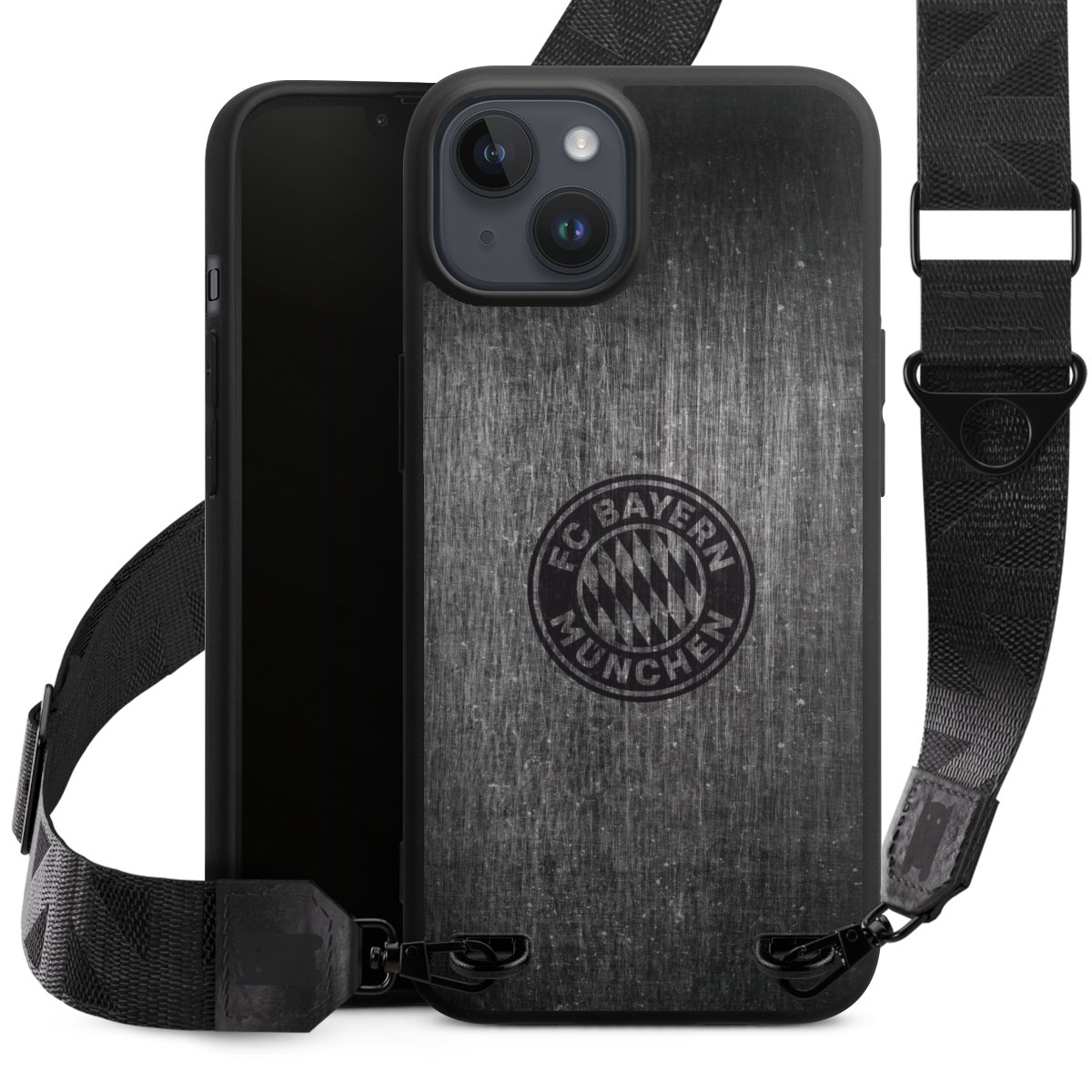 Metalllook FCB Logo einfarbig