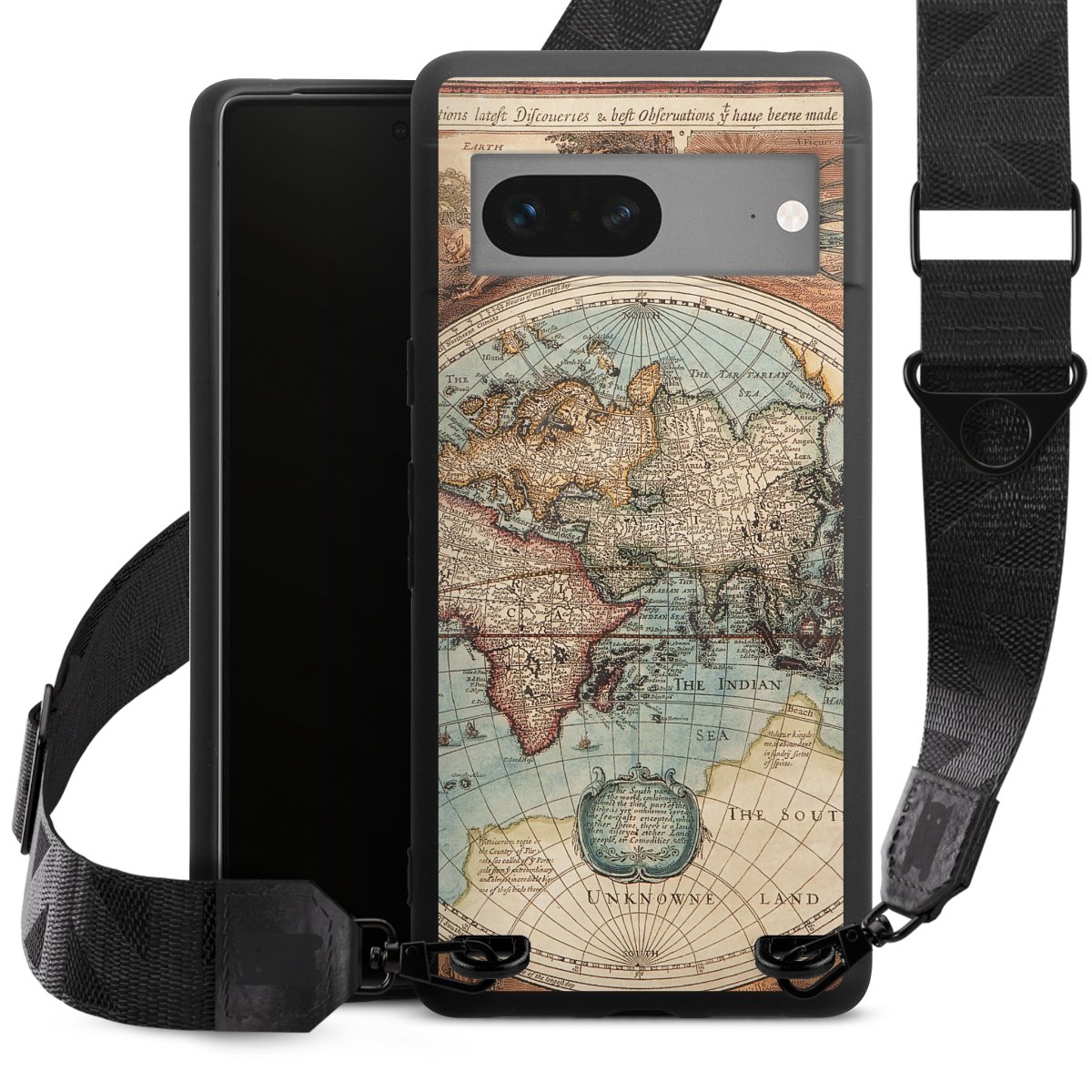 Mappa del mondo vintage