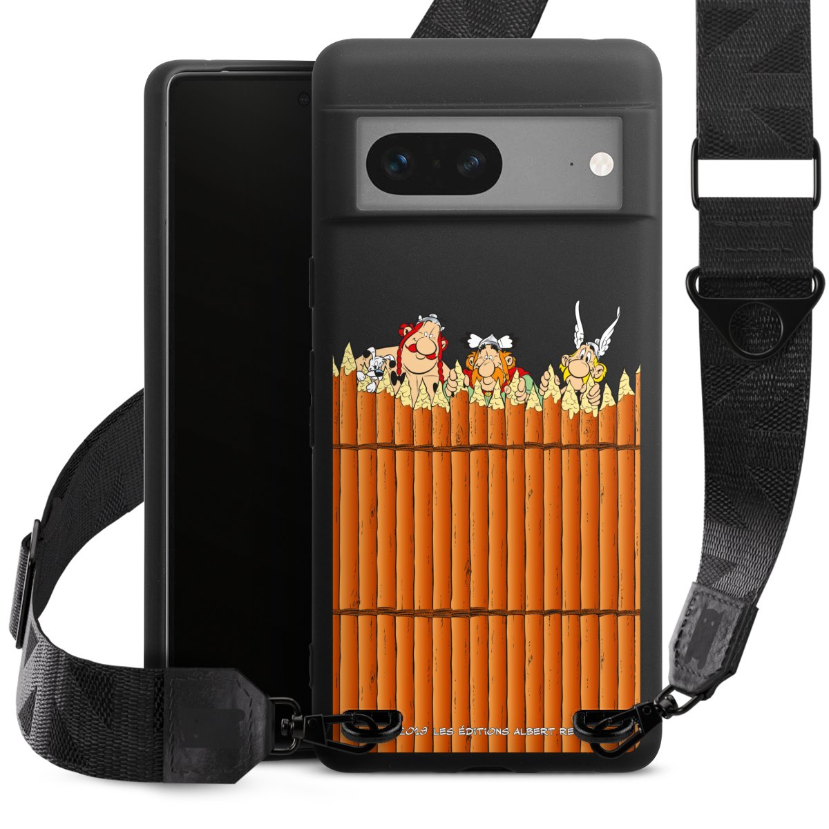 Gaulois Derrière Palissade Transparent