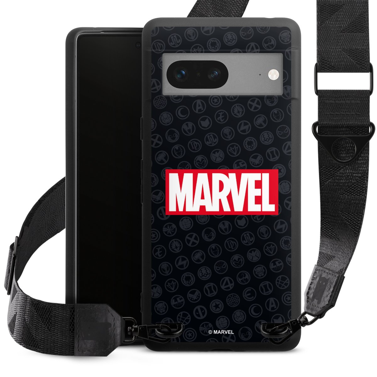 Marvel Logo Black Red 