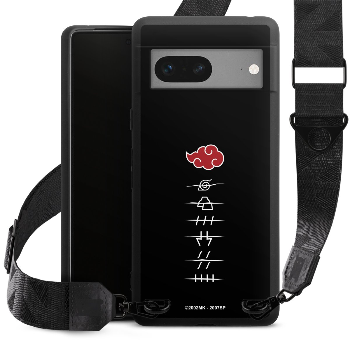 Symboles des membres de l'Akatsuki noirs