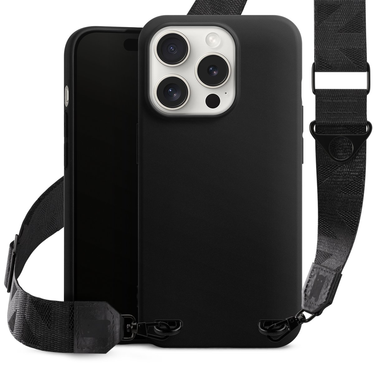 New Carry Case Black Line für Apple iPhone 15 Pro