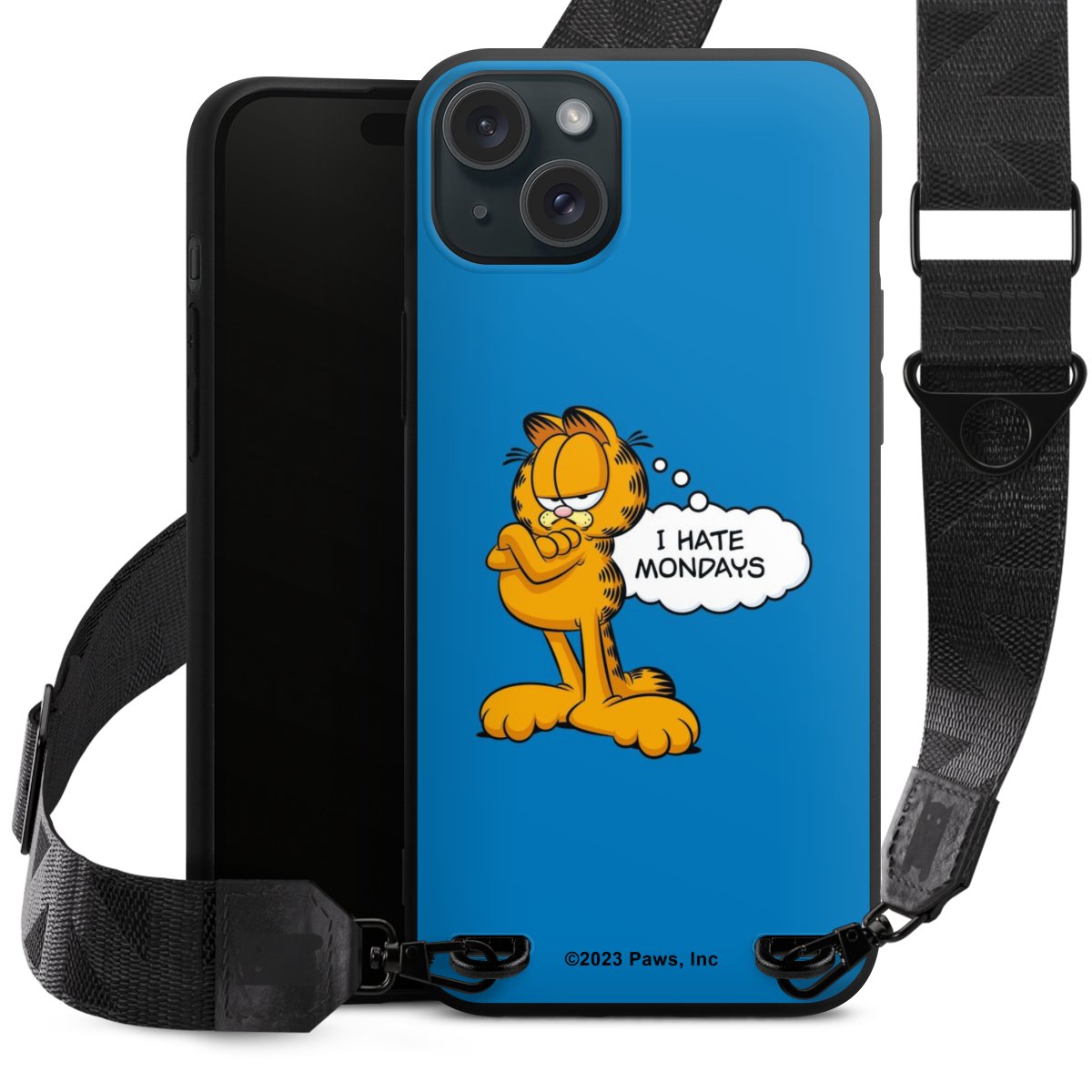 Garfield Ik haat maandagen blauw